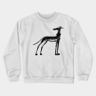 Greyhound guards and watch your back Crewneck Sweatshirt